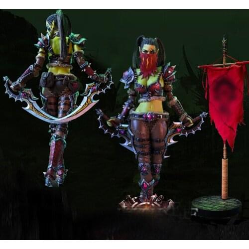 In Stock War Story WS008 1/6 Scale Female Orc Assassin Full Set Action Figure Model for Fans Holiday Gifts Collectible