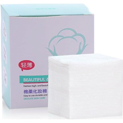 40 Sheets/Pack Disposable Cotton Pads Makeup Remover Face Facial Cleaning Towels Eyelash Glue Remover Nail Wipes Personal Care