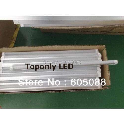 60cm/2ft 8w led t5 tube light,ac100-240v,700-800lm,life>35,000hrs,could lighting by each one side,easy to connect