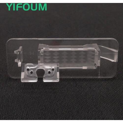 YIFOUM Car Rear View Camera Bracket License Plate Lights Housing For Benz Smart Fortwo 2007-2014/C Class W202 4D Sedan Facelift