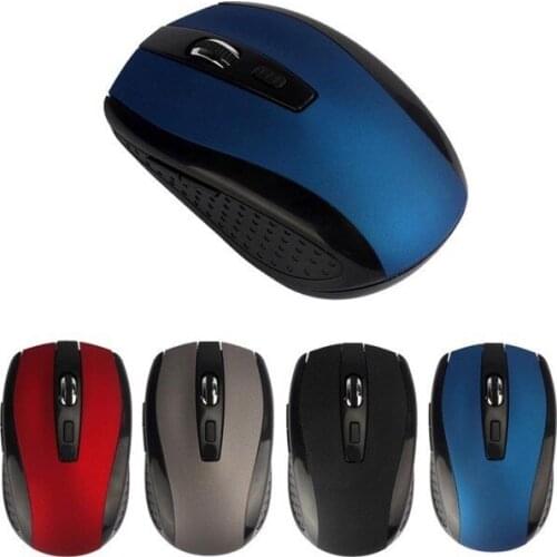 2.4G wireless mouse charging silent mouse four-way wheel adjustable 4-button optical mouse for notebook computer