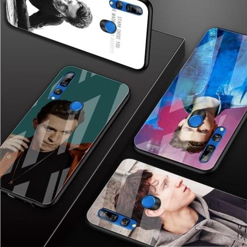 Tom Holland Tempered Glass Phone Case For Huawei honor 8X 9 10i 20i 20Lite 20Pro 30 Pro Cover Shell