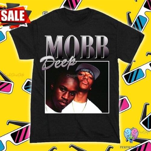 Mobb Deep T Shirt Mobb Deep Fan Gift Hip Hop Lovers Rapper Havoc And Prodigy The Infamous Album Fans Unisex Tshirt