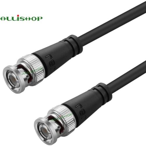 BNC to BNC Cable 1080P HD 3G SD SDI for CCTV Camera Monitor Security System 75Ohm RG59 Coaxial Cord 1/3/5/10/15M