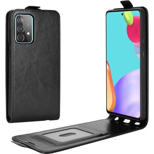 JONSNOW Flip Leather Case for Samsung A52 5G SM-A526B Cases Luxury Phone Cover with Card Slot for Galaxy A72 5G