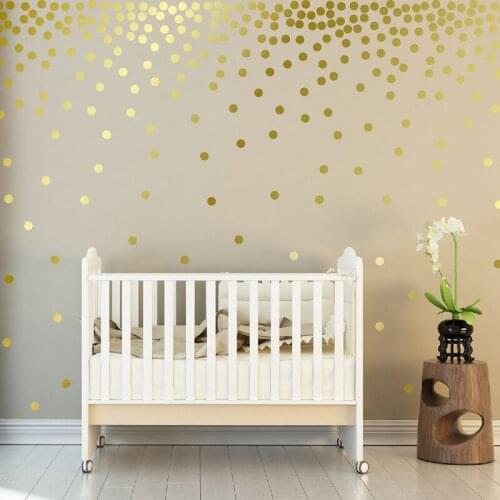 Creative DIY Dots Wall Stickers Home Decoration For Kids Baby Rooms Fridge Living Room Art Applique Peel & Stick Vinly Wallpaper