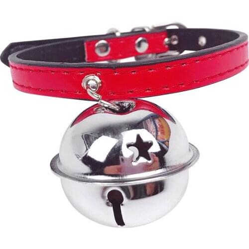 Pet Bell Collar Dog Metal Ball Collar Cat Accessories Puppy Adjustable Necklace Dog Accessories Kawaii Pets Supplies Chihuahua