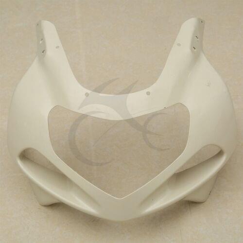 Motorcycle ABS Unpainted Upper Front Fairing For SUZUKI GSXR 600 GSXR600 GSXR750 2001-2003