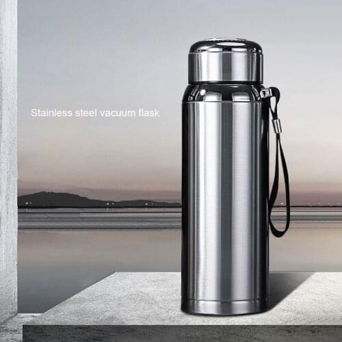 Stainless Steel Vacuum Insulation Cup Convenient Outdoor Sports Water Bottle Large Capacity Insulation Pot