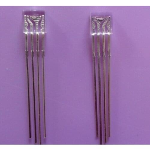1000pcs ODM Water Clear Rectangular 2*5*5MM RGY LED Diode Common Anode/Cathode Available 4pins