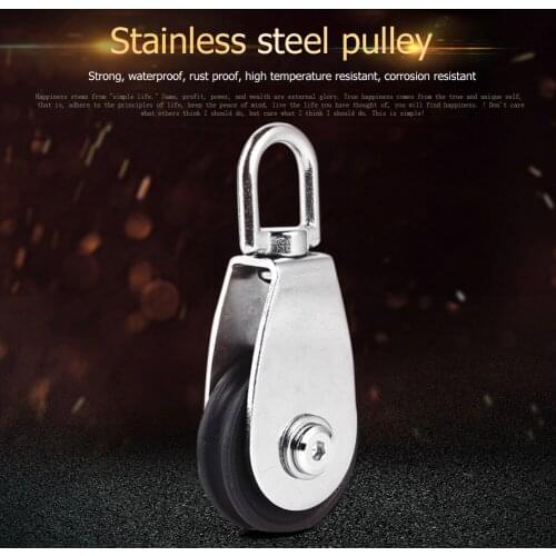 Bearing Lifting Pulley Exercise Equipment Fitness Strength Training Mute Wheel for Working-out Comfortable Decoration
