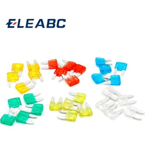 30pcs Auto Car Truck ATC Fuse 5A 10A 15A 20A 25 30A AMP Mini Blade