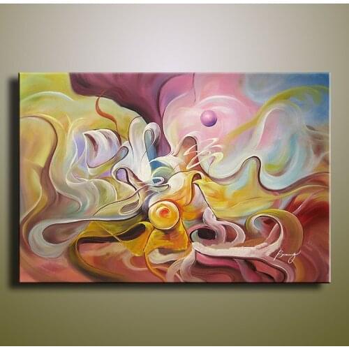 Handmade oil painting on canvas modern 100% Best Art Abstract oil painting original directly from artis XD1-246