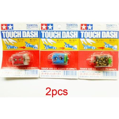 2Pcs Tamiya TOUCH DASH/ATOMIC-TUNED Motor 15225/15215/15134 Upgrade Parts for 1/32 Scale MINI 4WD Car Model