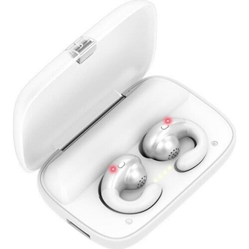 New Neutral S19 In-ear Wireless Tws Bluetooth Headset Hanging Ear Bone Conduction Bluetooth Stereo Headset