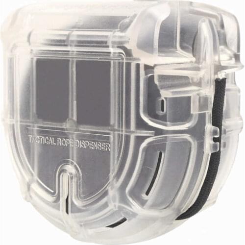 Outdoor Paracord Fast Dispenser Quick Cutting Tool Parachute Rope Storage Box with Belt Clip Outdoor Camping Emergency Tools