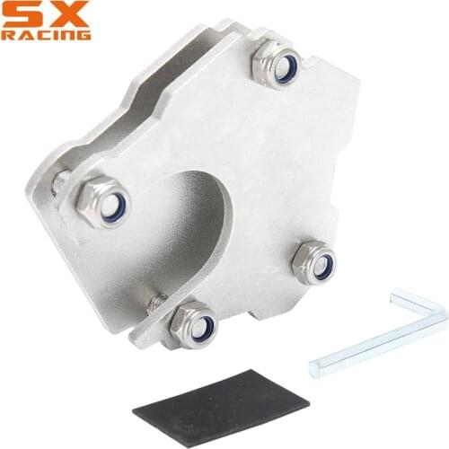 Motorcycles Kickstand Side Stand Extension Enlarge For KTM Honda Yamaha BMW R GS LC Adventure R SX XC SXF EXC Foot Pad 2020 2021
