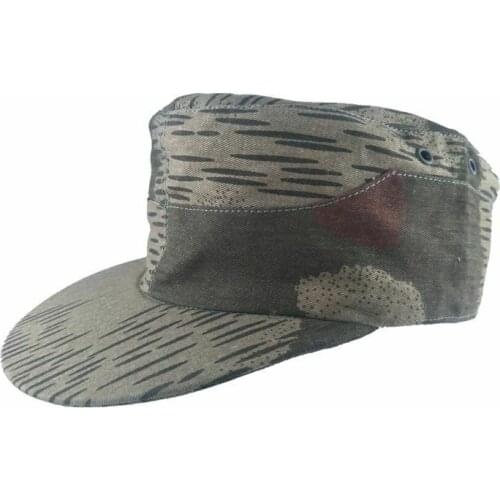 WWII WW2 GERMAN ARMY SWAMP CAMO FIELD CAP MILITARY HAT CLASSICAL REPRO World military Store