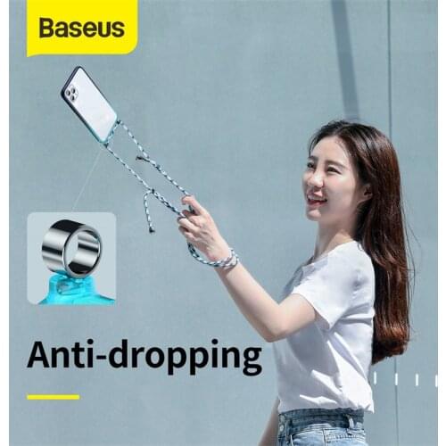 Baseus Crossbody Protective Phone Case for iPhone 11/11Pro/11Pro Max Anti-lost Anti-dropping Case With Lanyard Neck Strap Cases