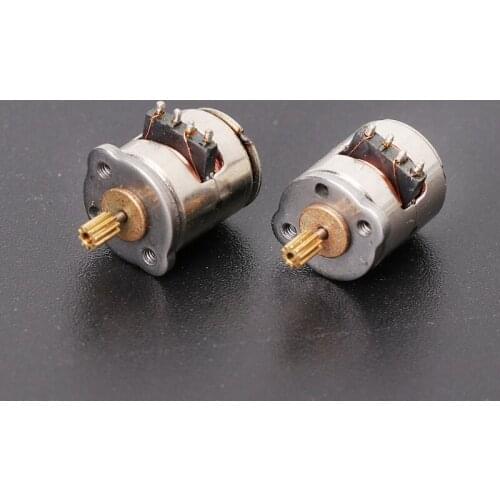 10Pcs 3V 2 Phase 4 Wire Dia.8mm Stepper Motor Micro For Digital Products Camera New