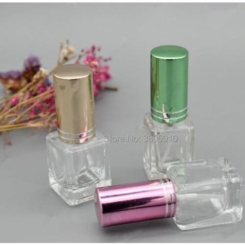 5ml Transparent Glass Perfume Bottle Portable Travel Perfume Atomizer Spray Bottle Cosmetic Container F859