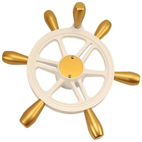 6-spoke Stainless Boat Steering Wheel 3/4" Shaft Mount