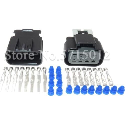 8 Hole 15326654 15326655 Waterproof Connector Headlight Cable Wire Sockets Female Male Car Connector Plug For BUICK