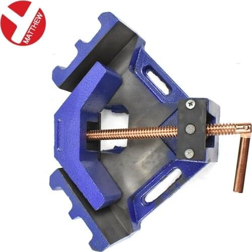 Cast Iron 90 Degree Right Angle Clamp for Heavy Duty Welding Work