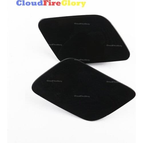 CloudFireGlory For Audi A6 C5 2002 2003 2004 2005 2Pcs Car Headlight Headlamp Washer Cover Primered Left & Right