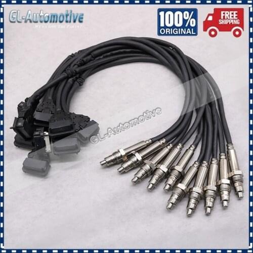 10 PCS Nitrogen Oxide NOx Sensor NS11A for DAF Mercedes-Benz Volvo Scania BMW IVECO Cummins WEICHAI YUCHAI HINO FORD Uninox