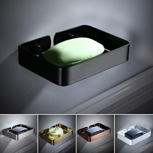 Soap Holder 304 Stainless Steel Soap Box Dish Plate Case Soap Rack Storage Plate Tray Bathroom Supplies Bathroom Accessories