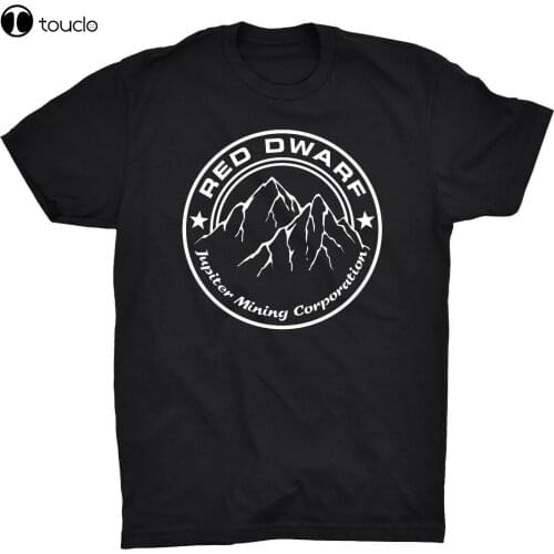 Red Dwarf T Shirt Jupiter Mining London Jets Lister Rimmer Cat B.B.C Space Retro Tee Shirt