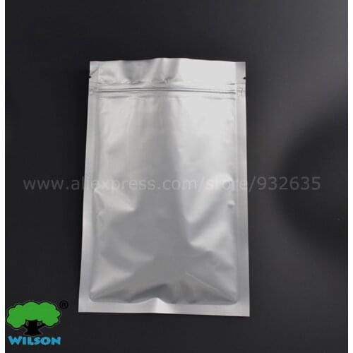Small Size Factory Wholesale 100 -1000 PCS Aluminum Foil Zip Lock Bag Food Storage Mylar Smell Proof Bags Barrier of moisture