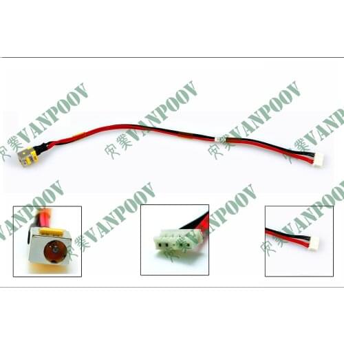 Notebook Laptop DC power jack For ACER Aspire 5335 5735 7535 6735 Travelmate 5610 Extensa 7200 7620 Charging Socket 50.4K802.001