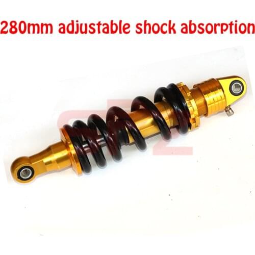 280mm adjustable shock absorber suitable for dirt pit bike motorcycle after adjustment shock absorber