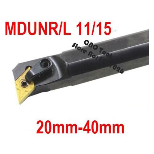 Angle 95 1PCS S20R-MDUNR11 S25S-MDUNR15 S32T-MDUNR15 S40T-MDUNR15 MDUNL15 20mm 25mm 32mm Right/Left CNC Turning Lathe tools