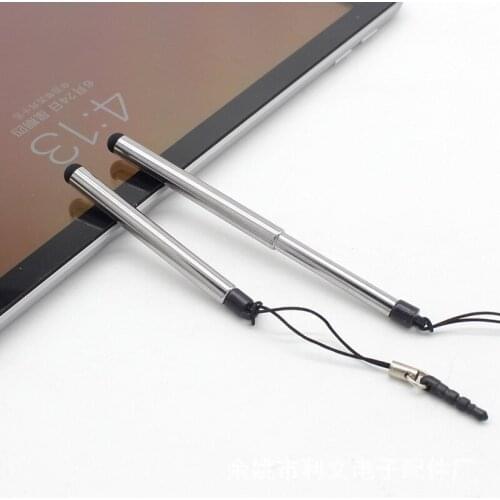 Clip Design Universal Soft Head For Phone Tablet Durable Stylus Pen Capacitive Pencil Touch Screen Pen