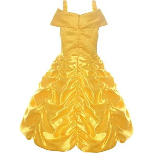 Explosion childrens clothing childrens Halloween dress evening dress Belle girls baby princess dress