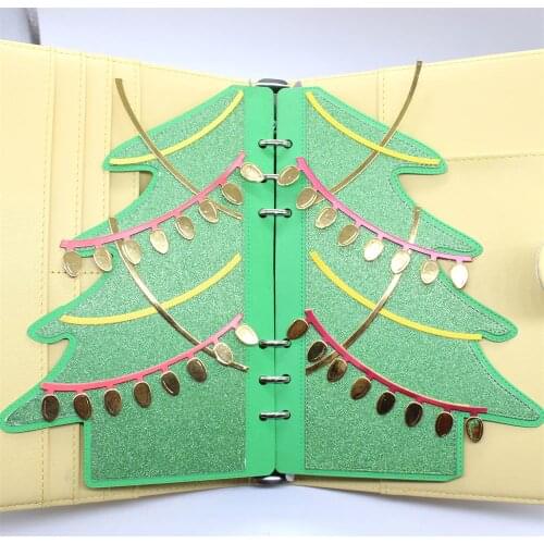 YPP CRAFT Christmas Tree Planner Die Metal Cutting Dies Stencils for DIY Scrapbooking Decorative Embossing DIY Paper Cards