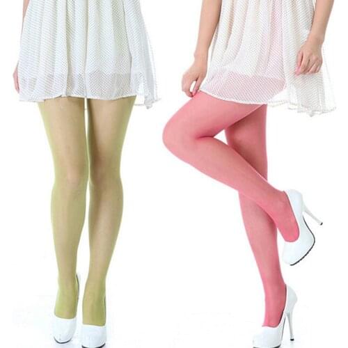 20d Women Tights Sexy Pantyhose Panty Hose Famale Silk Stockings Breathable Ultrathin Anti- UV Nylon Pantyhose Girl Student