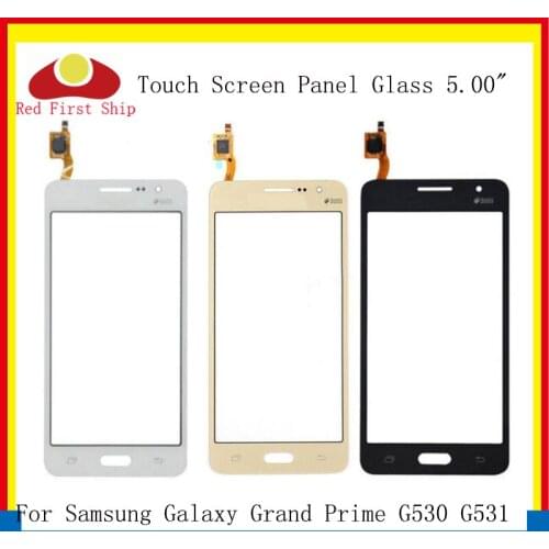 10Pcs/lot G530 G531 TouchScreen For Samsung Galaxy Grand Prime G531H G531F G530H G530F G5308 Touch Screen Digitizer Panel Sensor
