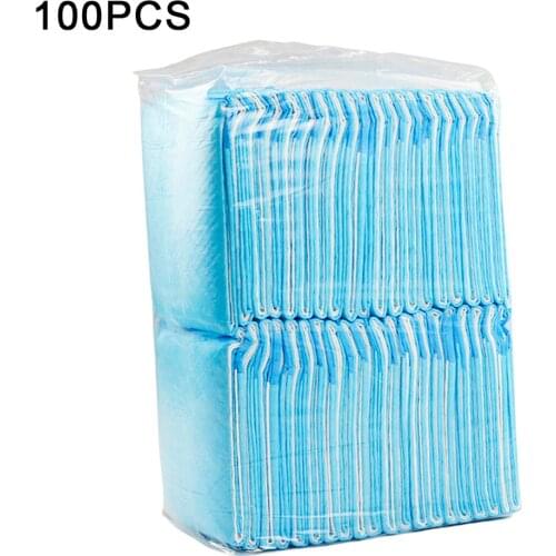 100pcs/set Pet Dog Diaper Breathable Non-woven Fabric Disposable Dog Water Absorbent Diaper Pet Training Diapers