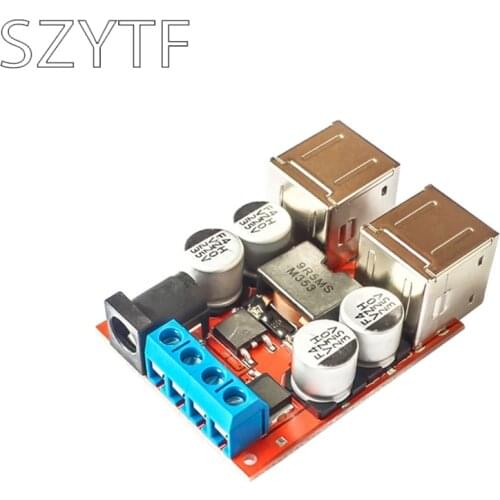 8V35V to 5V 8A power supply step-down module 4-port USB output Android Apple mobile phone car charger