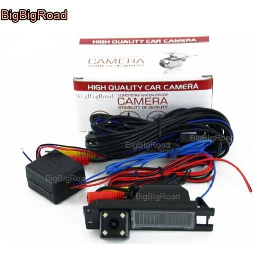 BigBigRoad Car Rear View Reversing backup Camera waterproof with Filter / power relay For Alfa Romeo Giulietta 940 2010--2015