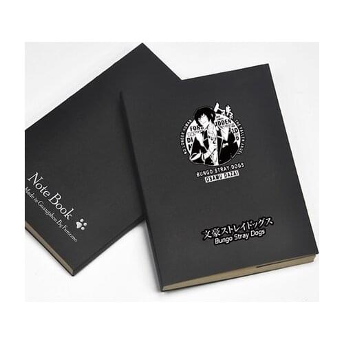 Anime Bungo Stray Dogs Nakajima Atsushi Cosplay Notebook Osamu Dazai Book Anime Writing Journal Props Jotter