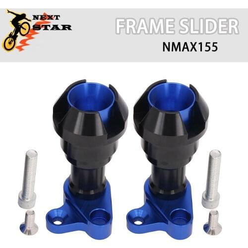 CNC Aluminum Motorcycle Frame Crash Pad Slider Falling Cover Protector Guard Protection For YAMAHA NMAX 155 NMAX155 N-MAX155