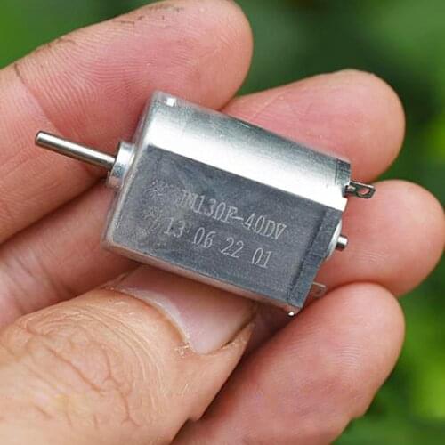 Micro 130 Electric Motor DC 12V 5400RPM Precious Metal Commutator Long Life Mini Motor 15*20MM for Boat Toy model
