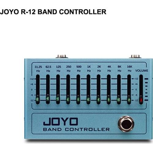 JOYO R-12 BAND CONTROLLER for Electric Guitar Bass Effect Pedal Processor 10 band EQ effect pedal Musical Instrument Accessories