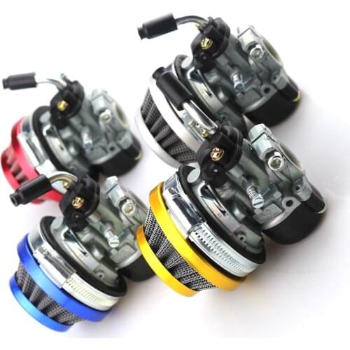 49 cc Carb Carburetor Air Filter Kit For 47cc 49cc Mini Dirt Pocket Bike ATV Quad Motorcycle Motocross
