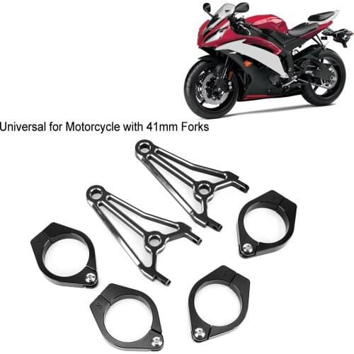 41mm Motorcycle Headlight Mount Bracket Fork Support Accessories Fit For Honda/Kawasaki/Suzuki/Yamaha/Triumph/Ducati